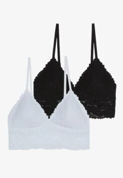 Anna Field 2 Pack - Triangel Bh - White/Black -Modekledingwinkel 0c5aa507e165450eb39b31d4b37c8bb9