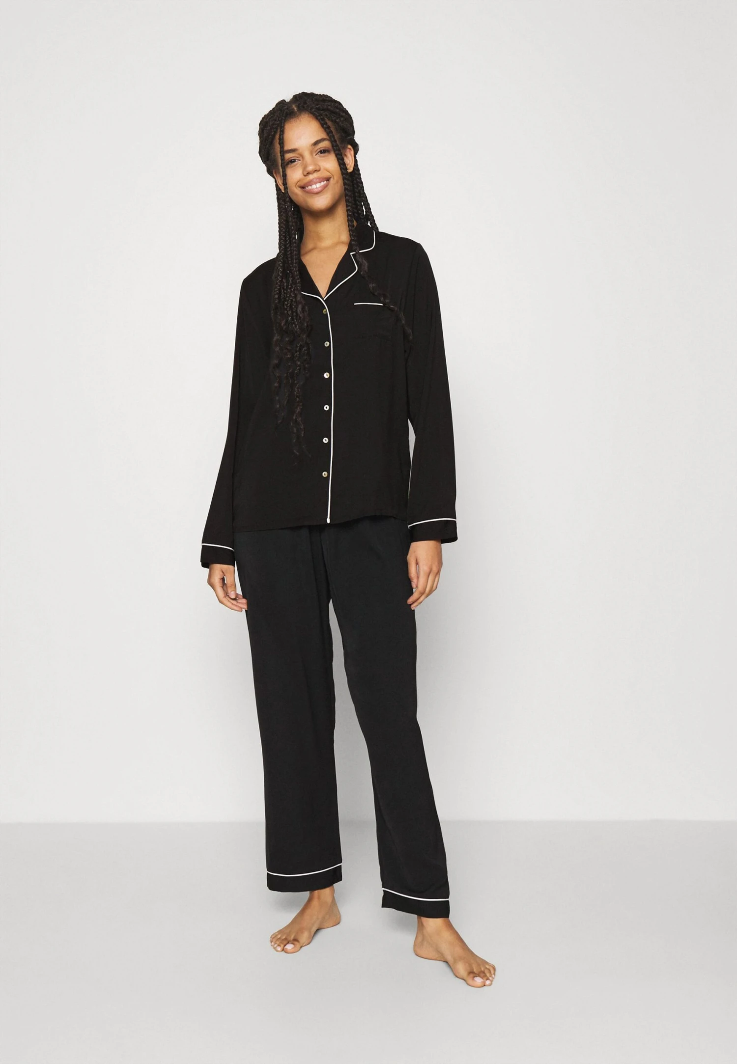 Anna Field Pyjama - Black 4 Anna Field Pyjama - Black - Afbeelding 2
