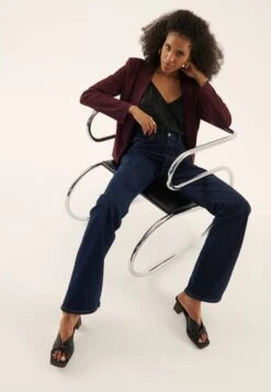 Anna Field Blazer - Bordeaux -Modekledingwinkel 11a04166209043a298f1e1f7c91f01e9