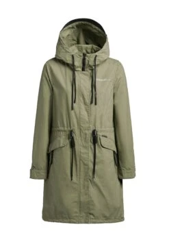 Khujo Nanda4 - Parka - Olivgrün -Modekledingwinkel 11d85e2352a44343ba6bf64989edae63
