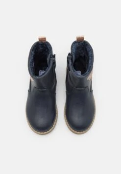 Friboo Korte Laarzen - Dark Blue -Modekledingwinkel 146316c3cae1415f880f0c969c61f7dd