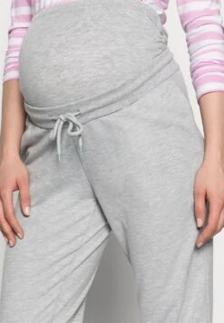 Slim Fit Joggers - Overbump - Trainingsbroek - Light Grey -Modekledingwinkel 1598926c008d498a9b25da53bfb7bad5
