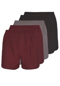 Pier One 5 Pack - Boxershort - Black/Grey/Red -Modekledingwinkel 17f05fc9e0fb466794291a459151f1b7
