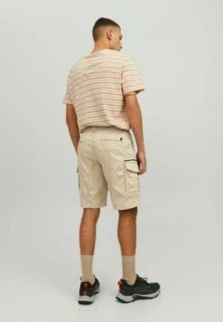 Jack & Jones Unifarbene Dex Mit Cargotaschen - Shorts - Oxford Tan -Modekledingwinkel 1ab3f3914332431e95b6e3e989b9feda