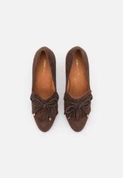 Anna Field Leather - Klassieke Pumps - Dark Brown -Modekledingwinkel 243aa2f82c114f04a3161d47909dc53b