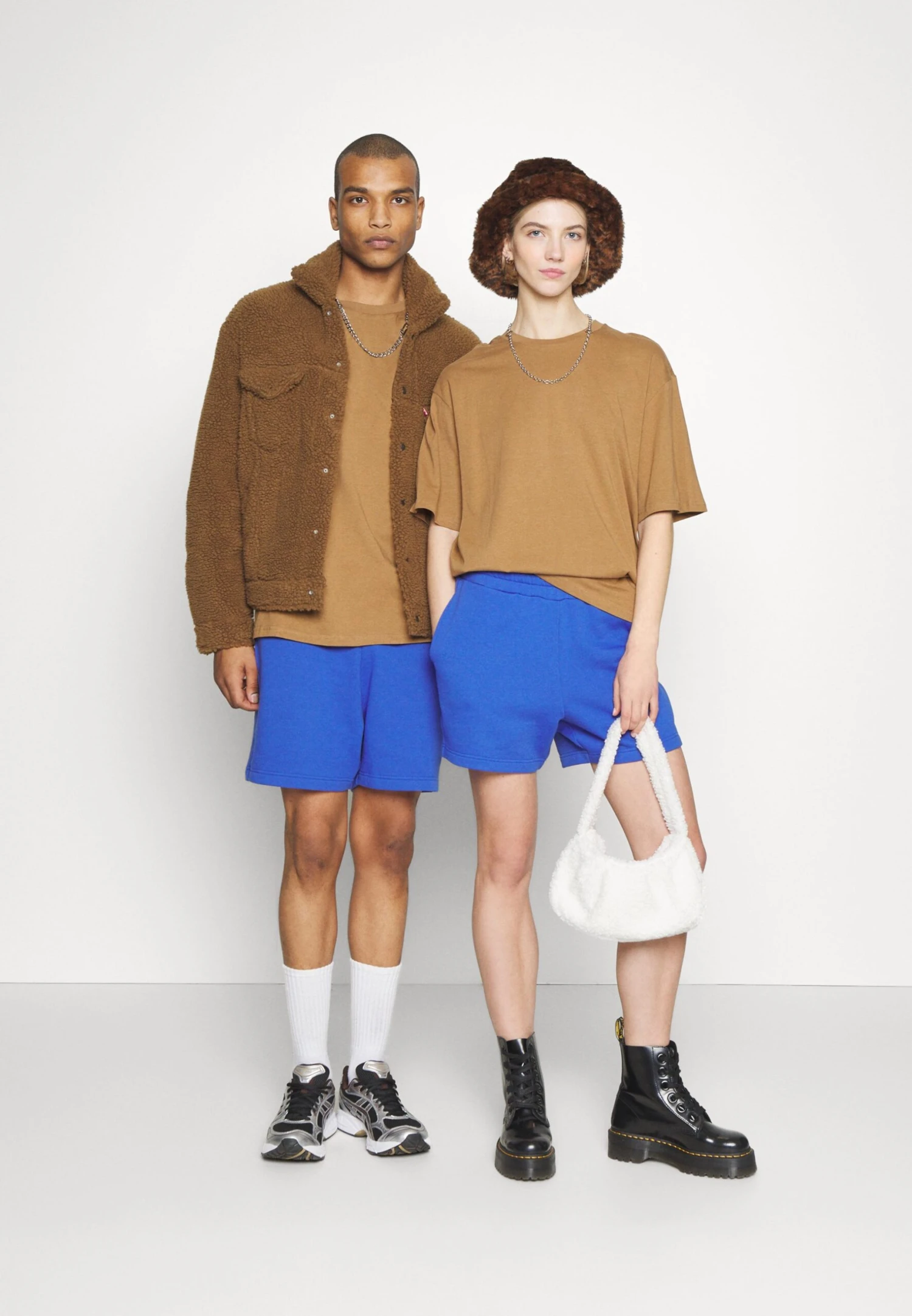 YOURTURN 3Pack Unisex - T-Shirt Basic - Light Green/Lilac/Light Brown 3 YOURTURN 3Pack Unisex - T-Shirt Basic - Light Green/Lilac/Light Brown