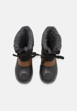 Friboo Snow Boots- Snowboots- Black/Brown -Modekledingwinkel 3346a5367a4349bb96f72fe7eda6bad3