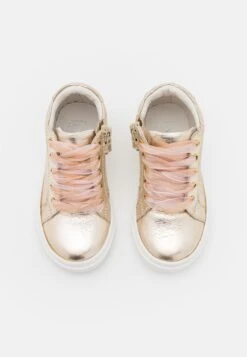 Friboo Leather - Sneakers Hoog - Gold -Modekledingwinkel 359f006ce3634c93b18b7e5950173614