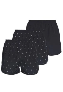 Pier One 3 Pack - Boxershort - Dark Blue -Modekledingwinkel 3d937f499e3444f5855984e4f312b3ec