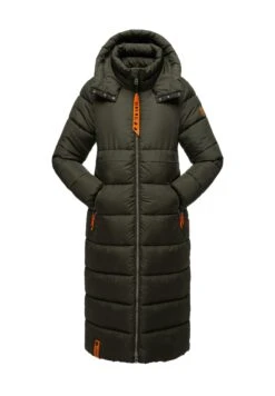 Navahoo Kristallblume - Winterjas - Dark Olive -Modekledingwinkel 3ea0dcff3ad442a99e155e20ae3654d6