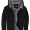 Slim Fit - Hoodie - Black -Modekledingwinkel 43a2eb4c7c4742f9812245005a063ea7