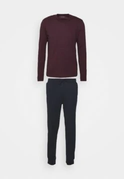 Pier One Pyjama -Dark Blue/Bordeaux -Modekledingwinkel 44d1a5d0e01745888ac1a74563e21776