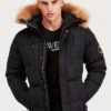Oshawa Puffer Parka Jacket - Winterjas - Black -Modekledingwinkel 58f6bc4a90a64759ab6c7a2a98497de4
