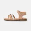 Friboo Leather Sandals - Sandalen - Rose Gold Coloured -Modekledingwinkel 5a1f6b25413746ceb313f9936071b465