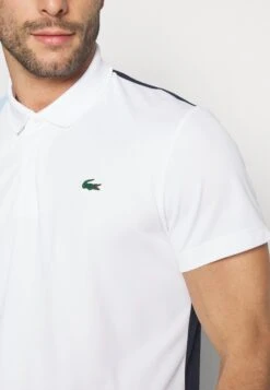 Lacoste Sport Tennis - Poloshirt - White/Navy Blue-Overview -Modekledingwinkel 5cfdf8677f184fc79e8c66f2806167d5