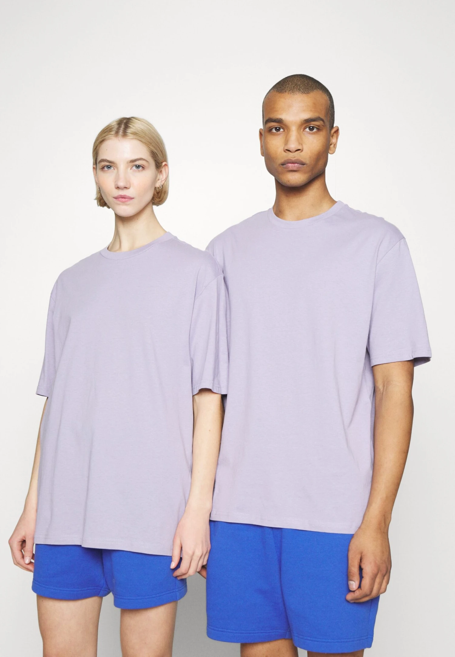 YOURTURN 3Pack Unisex - T-Shirt Basic - Light Green/Lilac/Light Brown 7 YOURTURN 3Pack Unisex - T-Shirt Basic - Light Green/Lilac/Light Brown - Afbeelding 5