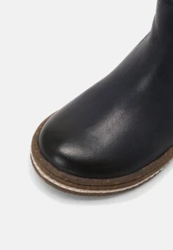 Friboo Leather Booties - Korte Laarzen - Dark Blue -Modekledingwinkel 6689351e067b410585c36469e80cc785