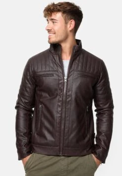 Indicode Jeans Brook - Imitatieleren Jas - Dark Brown 11 Indicode Jeans Brook - Imitatieleren Jas - Dark Brown -Modekledingwinkel 69876b049d9c4813b7e1a1c6840af91b