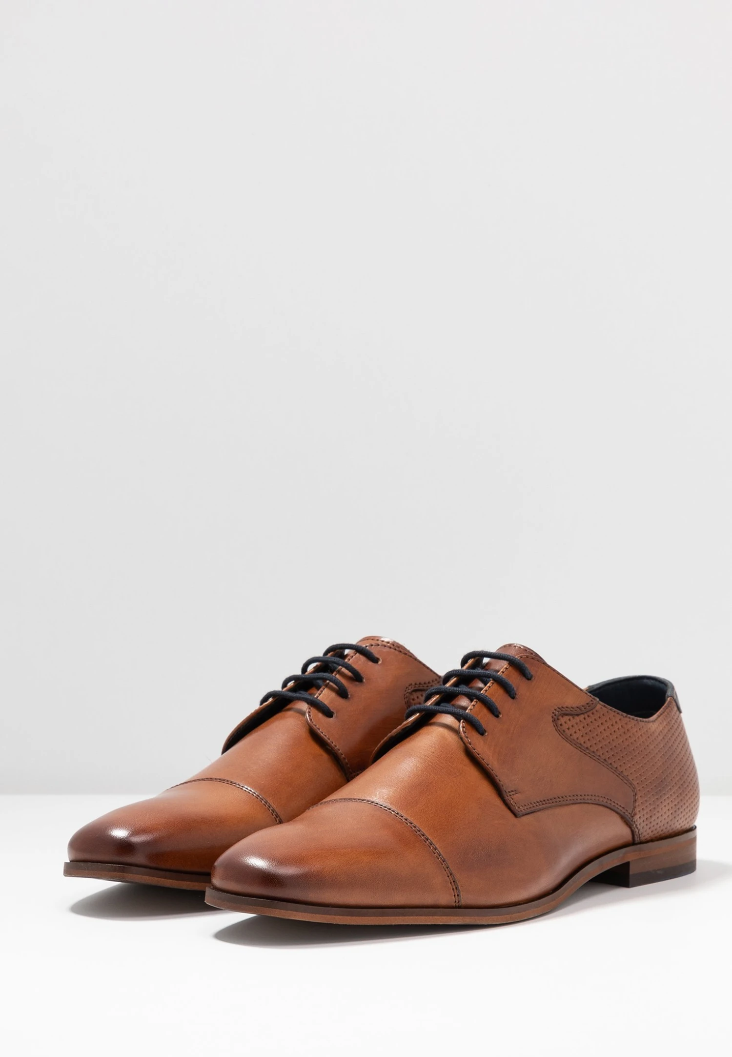 Pier One Leather - Veterschoenen - Cognac 5 Pier One Leather - Veterschoenen - Cognac - Afbeelding 3