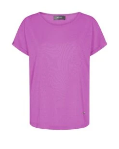 Mos Mosh Kay Tee - T-Shirt Basic - Vivid Viola -Modekledingwinkel 7dcf37fd19ef4d3797ed2c1050b793a1