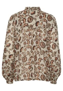 Part Two Viktorine - Overhemdblouse - Koi Japanese Flower Print -Modekledingwinkel 86b0d4783d61436399ea637b21f9af87