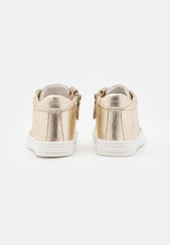 Friboo Leather - Sneakers Hoog - Gold -Modekledingwinkel 8a9787267c464c4b84c23142c554c144