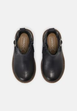 Friboo Leather Booties - Korte Laarzen - Dark Blue -Modekledingwinkel 902b8e53728a4e39b6ba5cc09d0ce54d