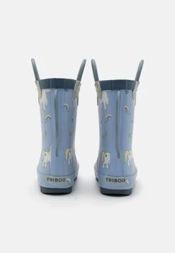 Friboo Regenlaarzen - Light Blue -Modekledingwinkel 957219cfa0f44fd0a2abb155d60c38ab