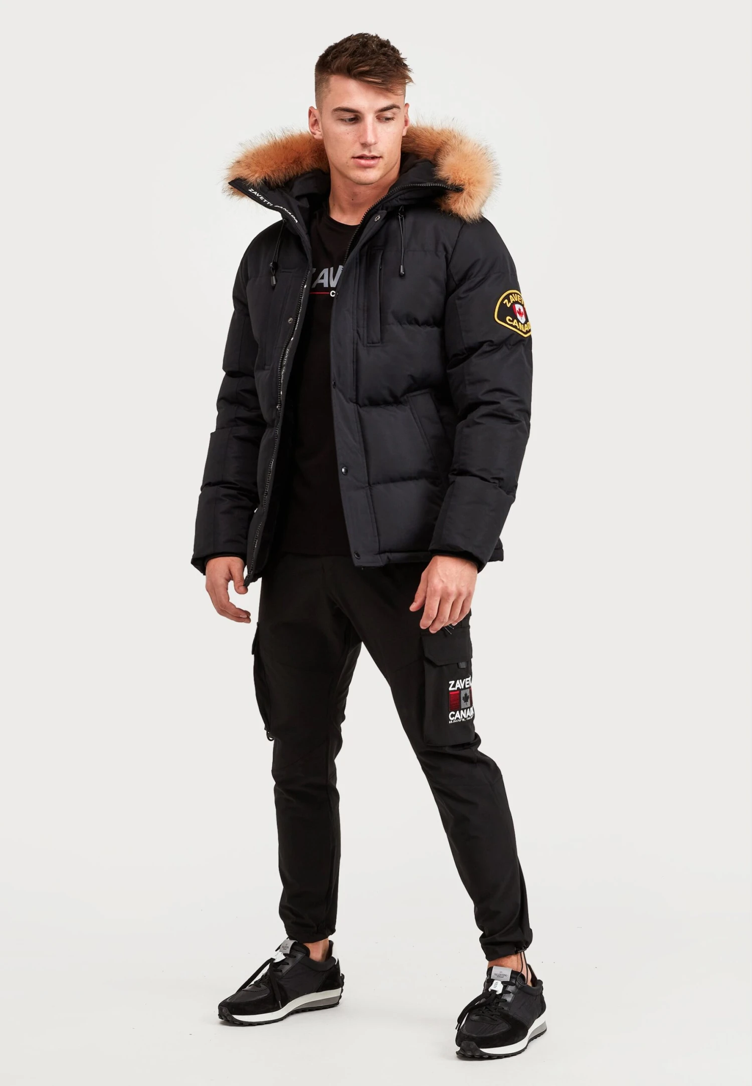 Oshawa Puffer Parka Jacket - Winterjas - Black 4 Oshawa Puffer Parka Jacket - Winterjas - Black - Afbeelding 2