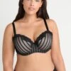 City Chic Fifi Bra - Beugel Bh - Black/Latte -Modekledingwinkel a3a97051c8934e4691bda6e49d793157