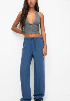 PULL & BEAR Flowing Faded - Broek - Blue 11 PULL & BEAR Flowing Faded - Broek - Blue -Modekledingwinkel a5ff0ede9c76434ea556dd33079fa4c4