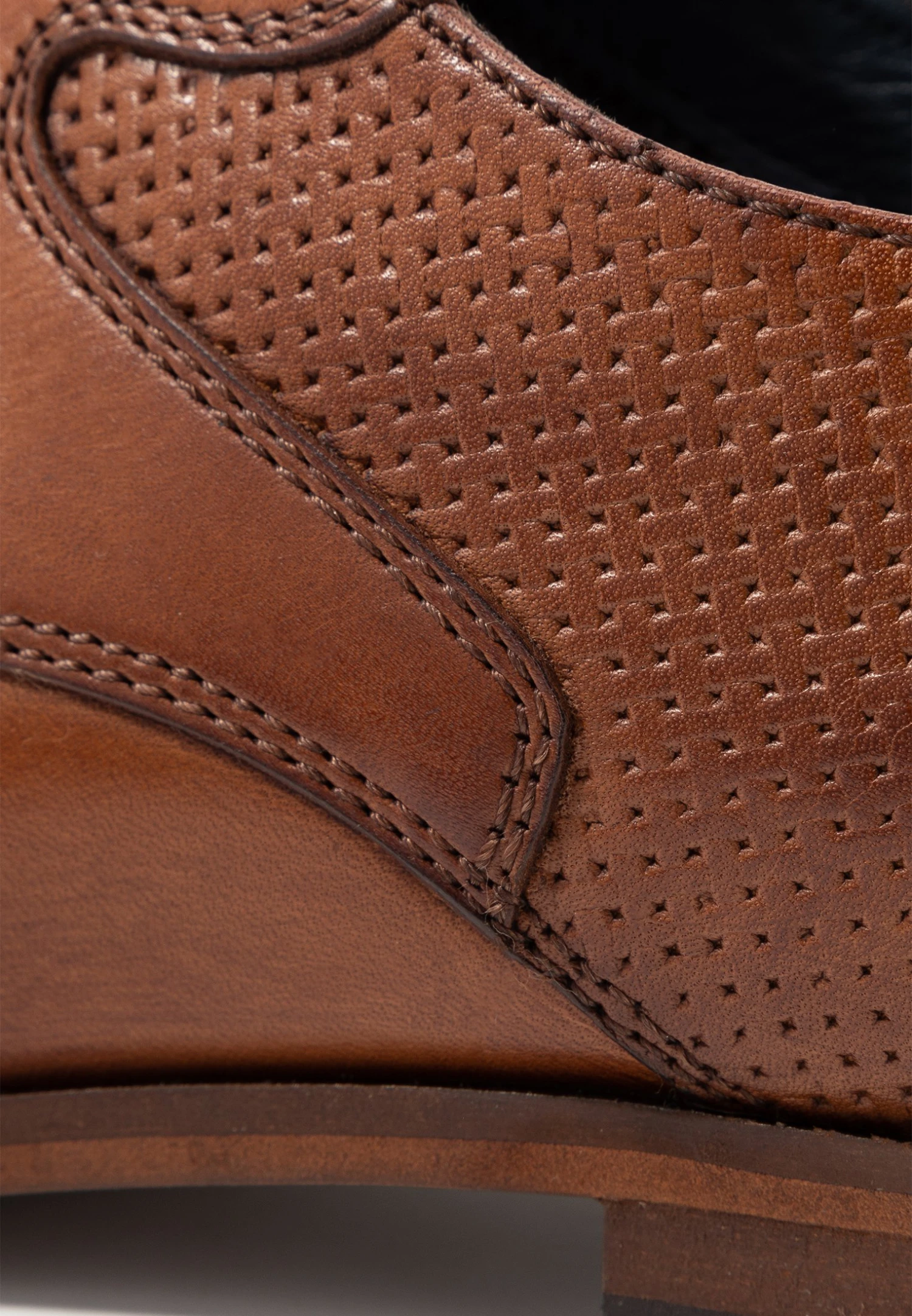 Pier One Leather - Veterschoenen - Cognac 8 Pier One Leather - Veterschoenen - Cognac - Afbeelding 6