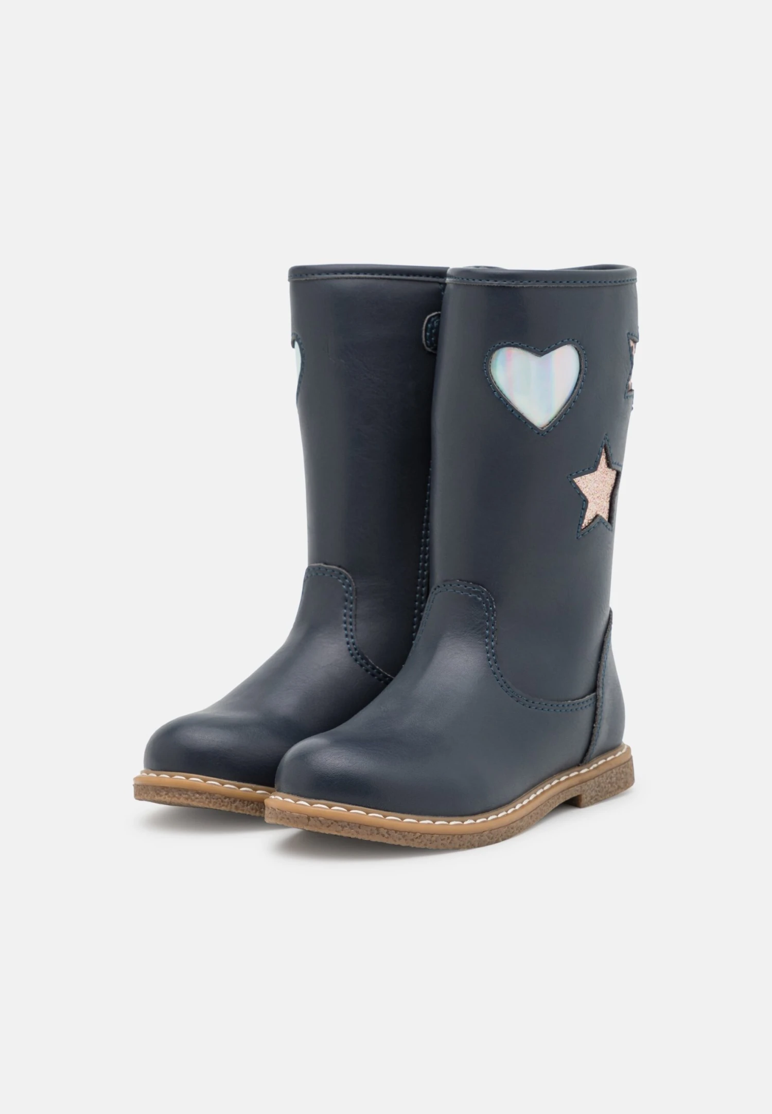 Friboo Laarzen - Dark Blue 4 Friboo Laarzen - Dark Blue - Afbeelding 2