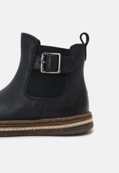 Friboo Leather Booties - Korte Laarzen - Dark Blue -Modekledingwinkel af03087222414468be950b72e0088759