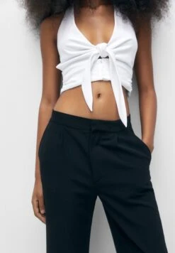 PULL & BEAR Broek - Black -Modekledingwinkel b66a865ad9e7485d944c94c5ba9d6f45