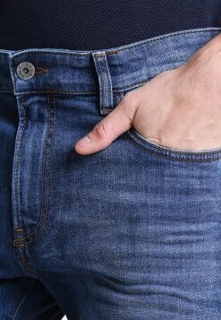 Pier One Straight Leg Jeans - Mid Blue -Modekledingwinkel b86dfcaf98354d35b01b30966e418ca1