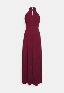 Wal G Arry Wide Leg- Jumpsuit - Wine -Modekledingwinkel c1657b339fbf468cb65d0ae54d4dfb9f