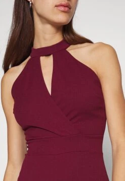 Wal G Arry Wide Leg- Jumpsuit - Wine -Modekledingwinkel c3eade9eb31f462baee91be24c5767c3