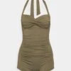 Seafolly Collective Boyleg One Piece - Badpak - Dark Olive -Modekledingwinkel c5f4df127ee640e3876be959de04ddd3