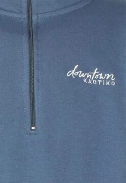 Kaotiko Crew Jean Bahamas - Sweater Met Rits - Prusia/Grey/Beige 7 Kaotiko Crew Jean Bahamas - Sweater Met Rits - Prusia/Grey/Beige -Modekledingwinkel cca33423d6b442898bfe7f2565a6d8b3