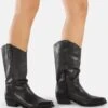 Cowboy-/Bikerlaarzen - Black -Modekledingwinkel cd57abfe2f10491a838f77259d5f6301