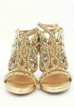 Alma En Pena Burano - Sandalen Met Hoge Hak - Gold -Modekledingwinkel d8e1165e138745a295fe53eaf2c7fc0c