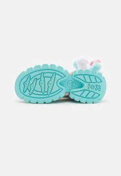 KOI FOOTWEAR Melanie Martinez Sweet Teddy Bear Platform Boots - Korte Laarzen - Blue/Pink/White -Modekledingwinkel d91d5964a2a6422b8f070bffa4e6b686