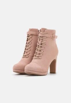 Veterboots - Light Pink -Modekledingwinkel e39d8d69e2a440b58a88a3f6a8248885