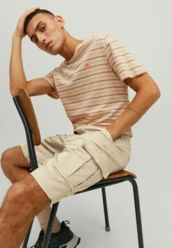 Jack & Jones Unifarbene Dex Mit Cargotaschen - Shorts - Oxford Tan -Modekledingwinkel e3d5c0bf5d834538bdc68383dc83c41a