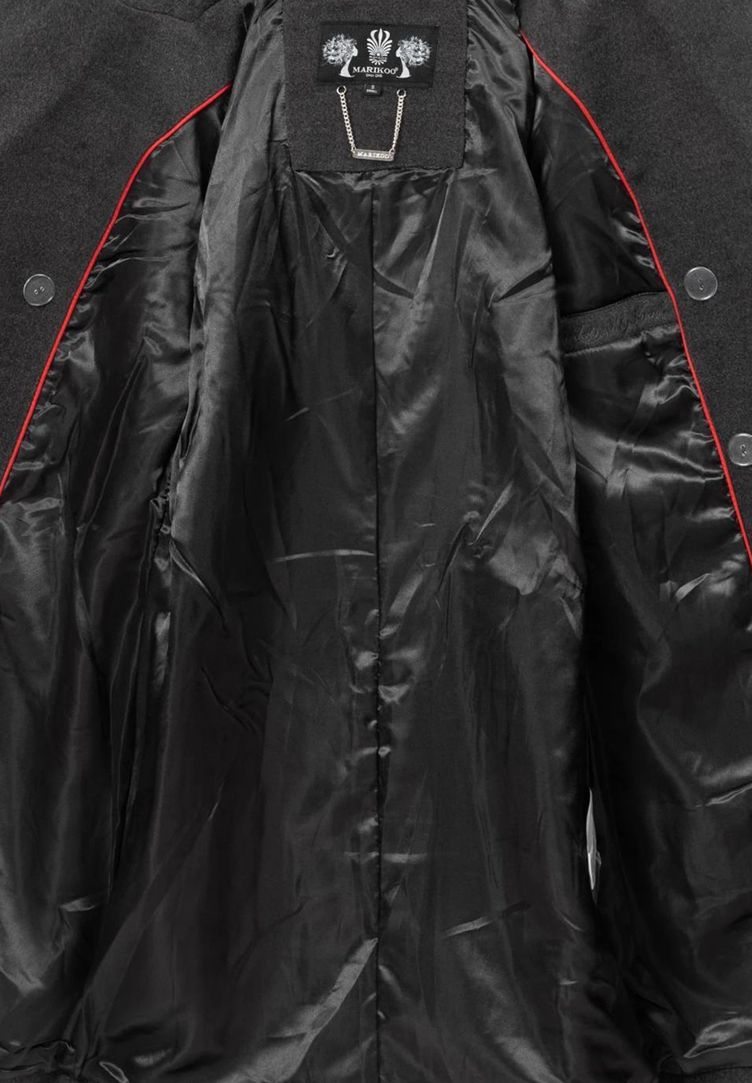 Marikoo Nanakoo - Mantel - Anthracite 6 Marikoo Nanakoo - Mantel - Anthracite - Afbeelding 4