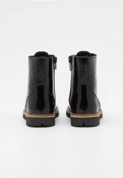 Friboo Leather - Veterboots - Black -Modekledingwinkel f151a34af3f84557b2472202d90e9107