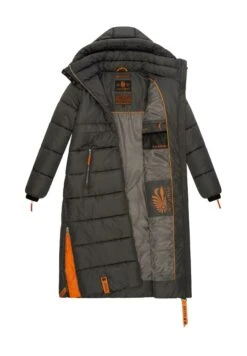 Navahoo Kristallblume - Winterjas - Dark Grey -Modekledingwinkel f36ca7b577f64d5ab6825578cb8e1d2d