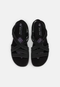 Skechers Reggae Slim Fit - Sandalen - Black Gore -Modekledingwinkel f467279b442a468182134367ad21ef77