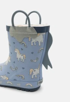 Friboo Regenlaarzen - Light Blue -Modekledingwinkel fa9b7a99708d4dc88a6dfd4b8d8016b5